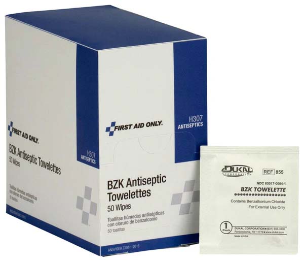 BZK Antiseptic Towelettes - Q50